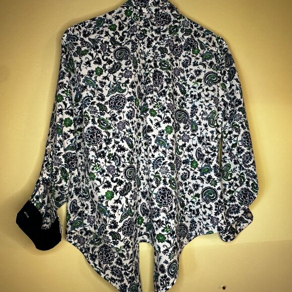 Classic Jones New York Paisley Blouse - Picture 3 of 13